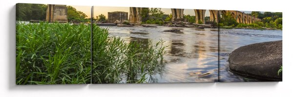 Obraz - Richmondský železniční most (170x50 cm)