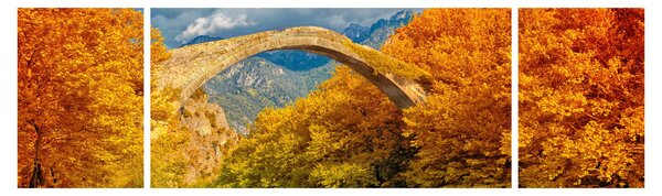 Obraz - Konitsa most (170x50 cm)