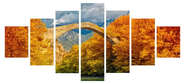 Obraz - Konitsa most (210x100 cm)
