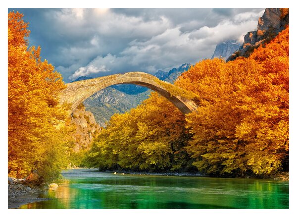 Obraz - Konitsa most (70x50 cm)