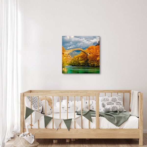 Obraz - Konitsa most (30x30 cm)