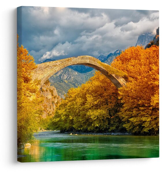 Obraz - Konitsa most (30x30 cm)