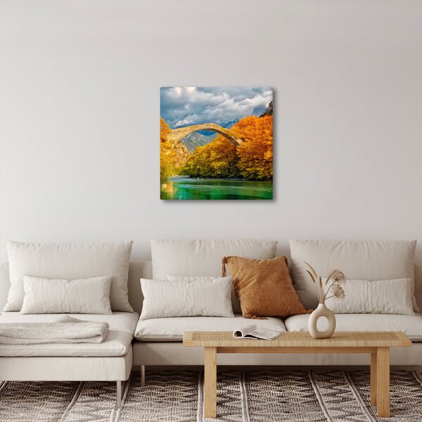 Obraz - Konitsa most (30x30 cm)
