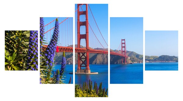 Obraz - Golden Gate Bridge, San Francisco (125x70 cm)
