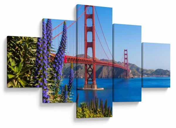 Obraz - Golden Gate Bridge, San Francisco (125x70 cm)