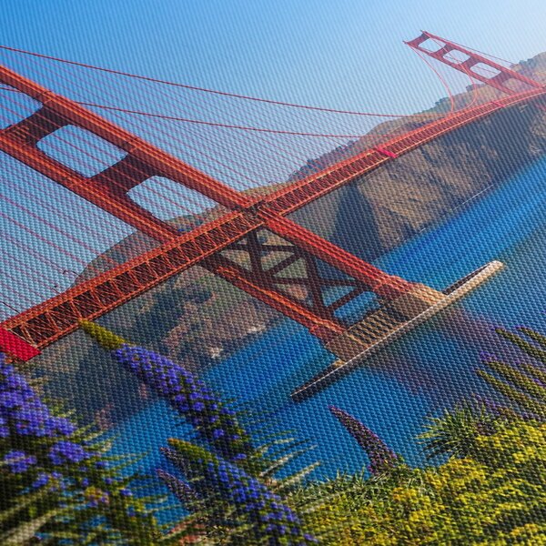 Obraz - Golden Gate Bridge, San Francisco (210x100 cm)