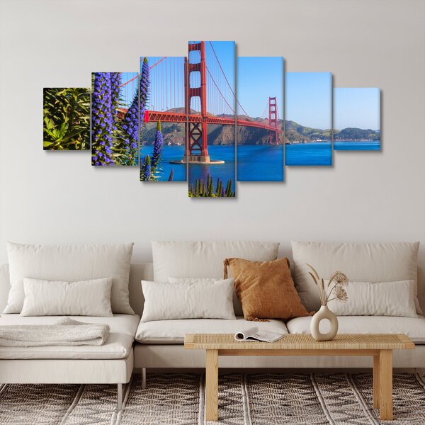 Obraz - Golden Gate Bridge, San Francisco (210x100 cm)