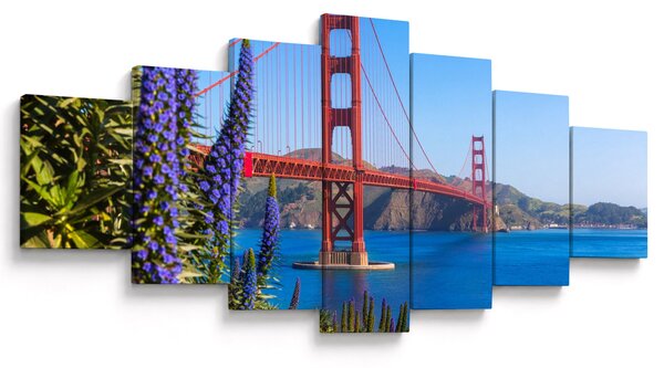Obraz - Golden Gate Bridge, San Francisco (210x100 cm)