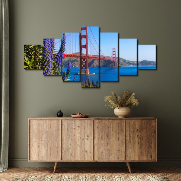 Obraz - Golden Gate Bridge, San Francisco (210x100 cm)