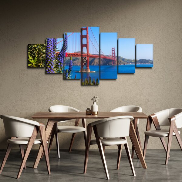 Obraz - Golden Gate Bridge, San Francisco (210x100 cm)
