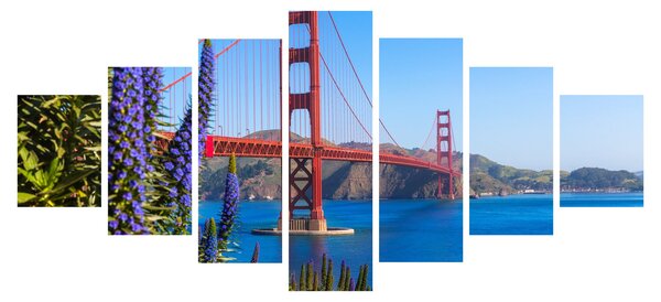 Obraz - Golden Gate Bridge, San Francisco (210x100 cm)