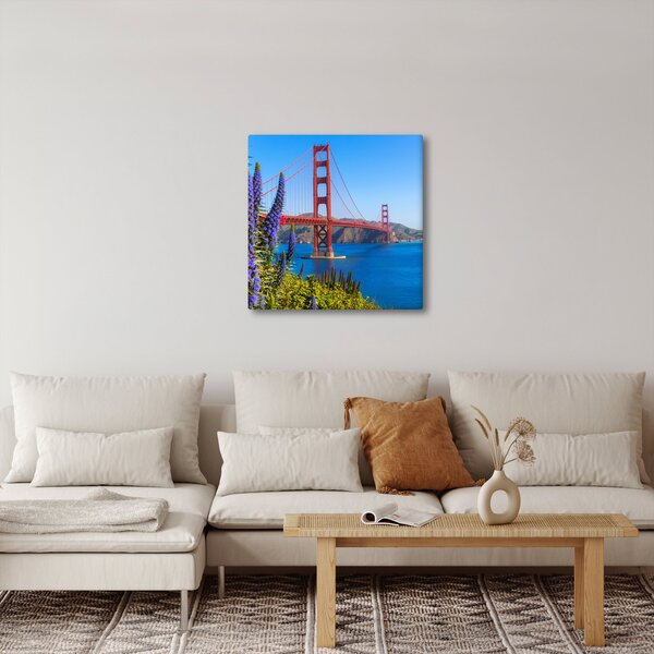 Obraz - Golden Gate Bridge, San Francisco (30x30 cm)