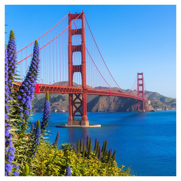Obraz - Golden Gate Bridge, San Francisco (30x30 cm)