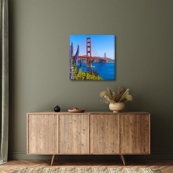 Obraz - Golden Gate Bridge, San Francisco (30x30 cm)