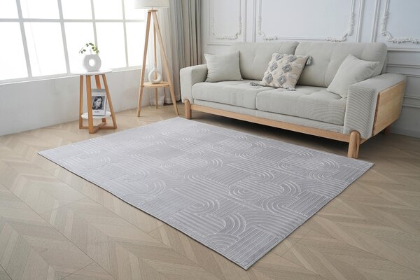 BĚHOUN, 80/150 cm, barvy stříbra Kayoom - Online Only koberce & rohožky, Online Only