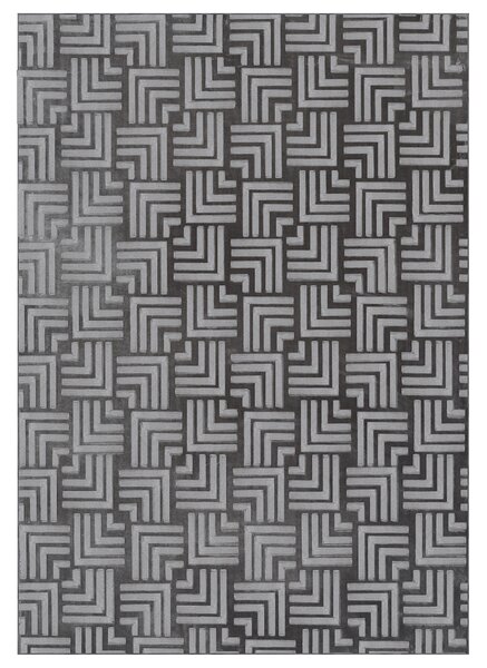 BĚHOUN, 80/150 cm, antracitová Kayoom - Online Only koberce & rohožky, Online Only