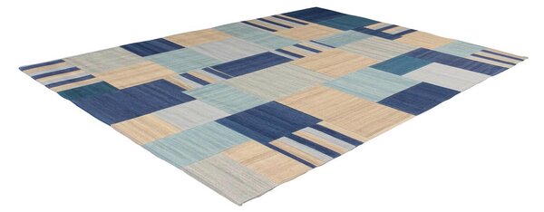 BĚHOUN, 80/150 cm, modrá, vícebarevná Kayoom - Online Only koberce & rohožky, Online Only
