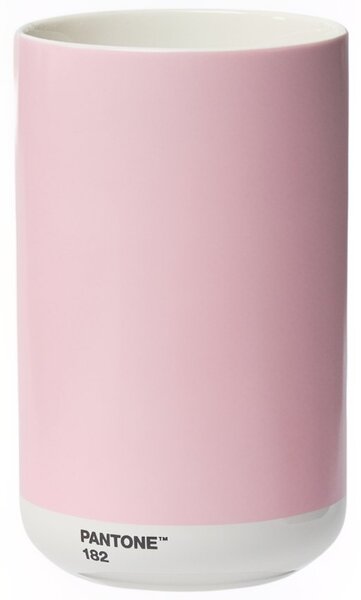 Světle růžová keramická váza Pantone Light Pink 182 17 cm