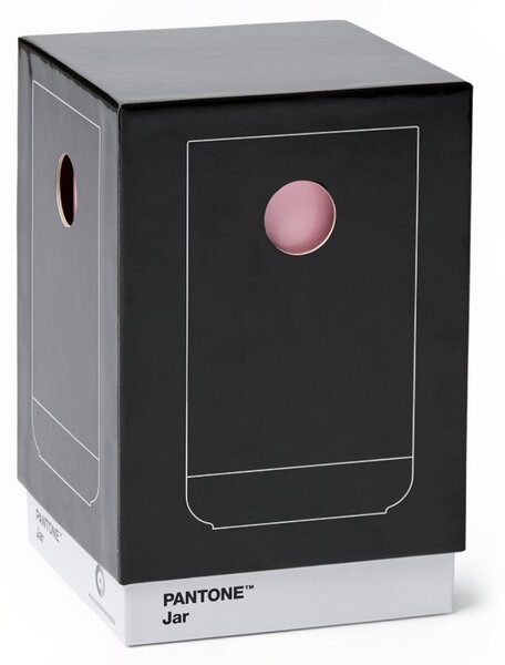 Světle růžová keramická váza Pantone Light Pink 182 17 cm