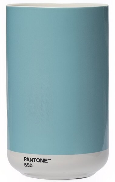 Světle modrá keramická váza Pantone Light Blue 550 17 cm