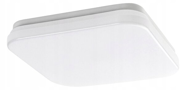 Stropní Svítidlo LED stropní svítidlo do koupelny bílé čtvercové 24 cm 12W IP44 Rabalux