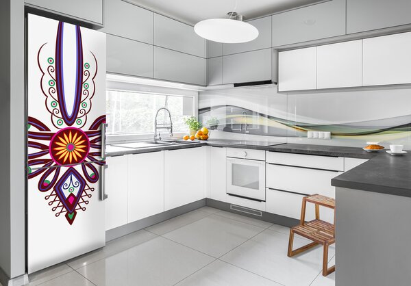 Foto tapeta na ledničku Polský lidový vzor FridgeStick-70x190-f-78112091
