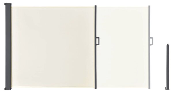 Juskys Boční markýza Dubaj 300 x 160 cm - béžová