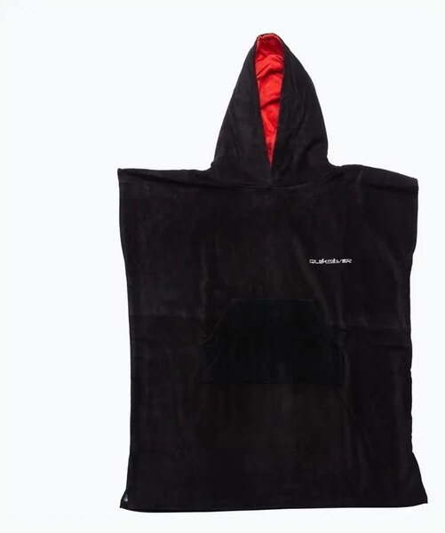 Dětské pončo Quiksilver Hoody černé 105 x 71 cm