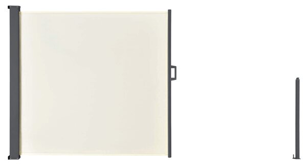 Juskys Boční markýza Dubaj 300 x 160 cm - béžová