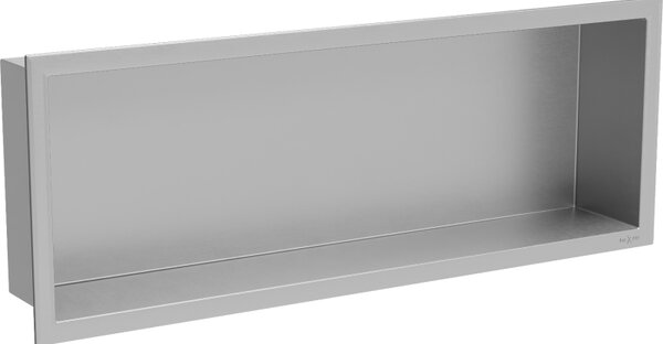 Mexen X-Wall-R vestavná police s límcem 60 x 20 cm, nerez - 1910602010