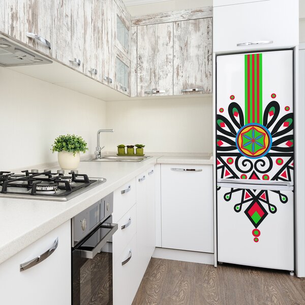 Foto tapeta na ledničku Polský lidový vzor FridgeStick-70x190-f-78130429