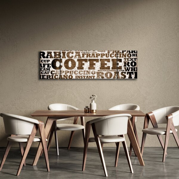 Obraz - Coffee (170x50 cm)