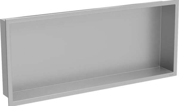 Mexen X-Wall-R výklenková police s límcem 75 x 30 cm, inox - 1910753010