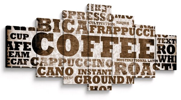 Obraz - Coffee (210x100 cm)