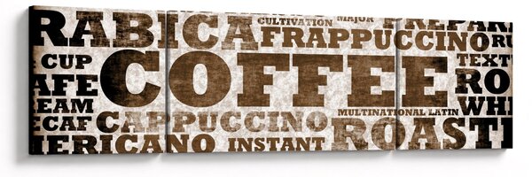 Obraz - Coffee (170x50 cm)