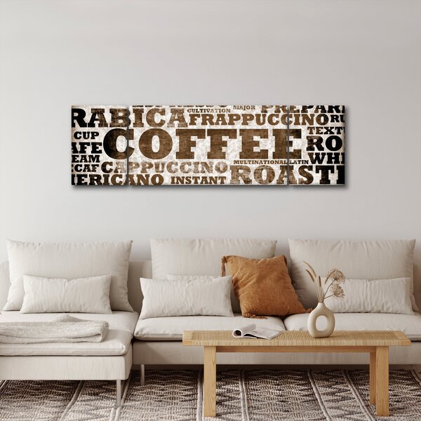 Obraz - Coffee (170x50 cm)