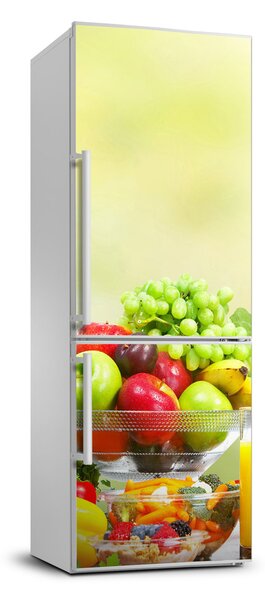 Nálepka na ledničku fototapeta Zelenina a ovoce FridgeStick-70x190-f-78204101