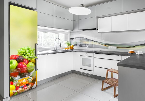 Nálepka na ledničku fototapeta Zelenina a ovoce FridgeStick-70x190-f-78204101