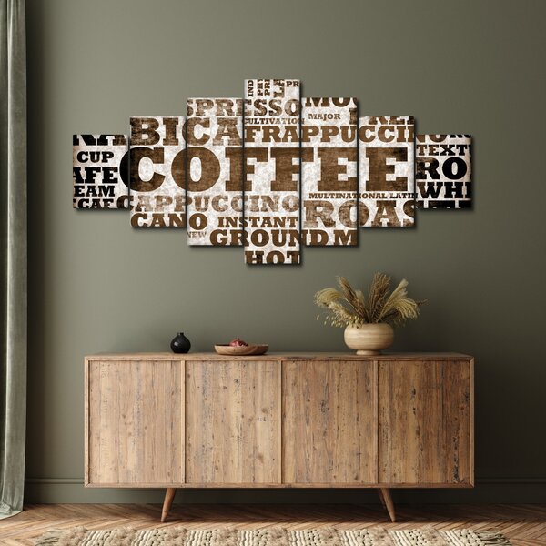 Obraz - Coffee (210x100 cm)