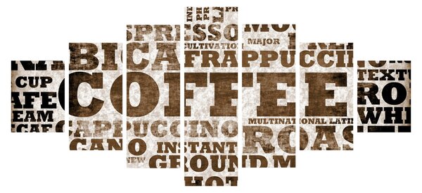 Obraz - Coffee (210x100 cm)