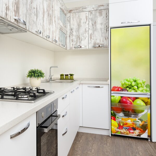 Nálepka na ledničku fototapeta Zelenina a ovoce FridgeStick-70x190-f-78204101