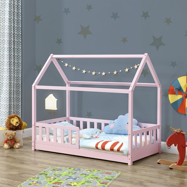 Dětská postel Marli 80 x 160 cm - růžová