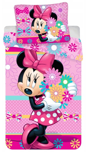 Sada povlečení Disney 140 x 200 cm růžová
