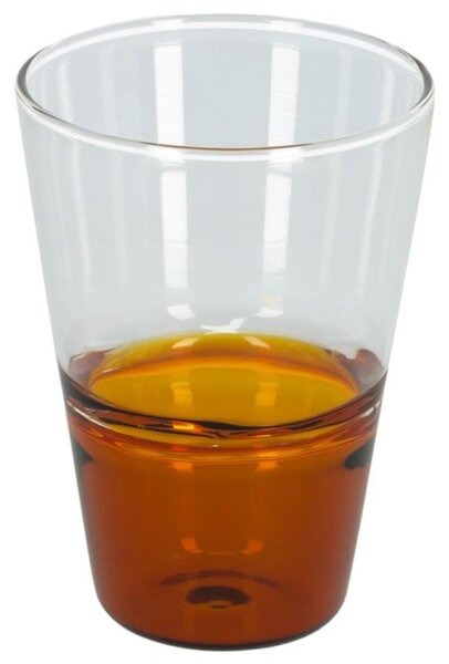 Oranžová sklenice Kave Home Fiorina 0,3 l