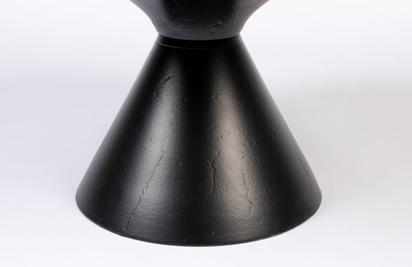 Černý kovový konferenční stolek ZUIVER FLOSS 60 cm