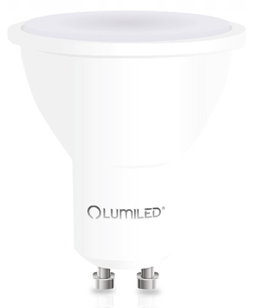 10x LED žárovka GU10 reflektor PAR16 6W = 50W 580LM 4000K neutrální bílá Lumiled