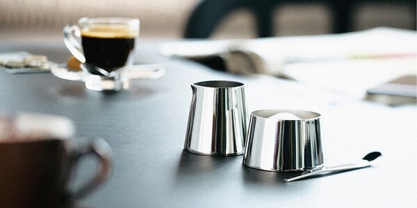 Philippi designové cukřenky a mléčenky Cream Milk + Sugar Set