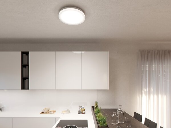 Led2 Stropní LED svítidlo ROUND III ⌀28 cm HF se senzorem, IP54