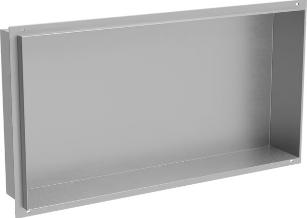Mexen X-Wall-NR zapuštěná polička bez límce 60 x 30 cm, inox - 1911603010