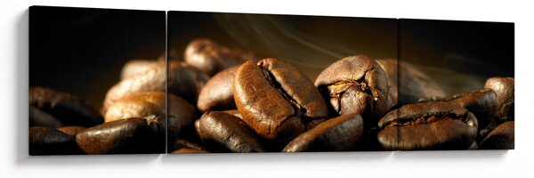 Obraz - Kávové zrna (170x50 cm)